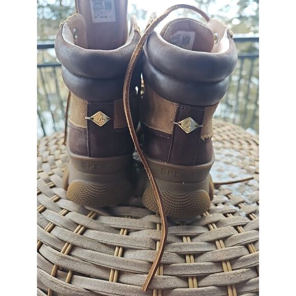 Sperry The Summit Leather Waterproof Snow/Rain Boots Women 9 EU 40 UK 6.5 86895 - Picture 6 of 10